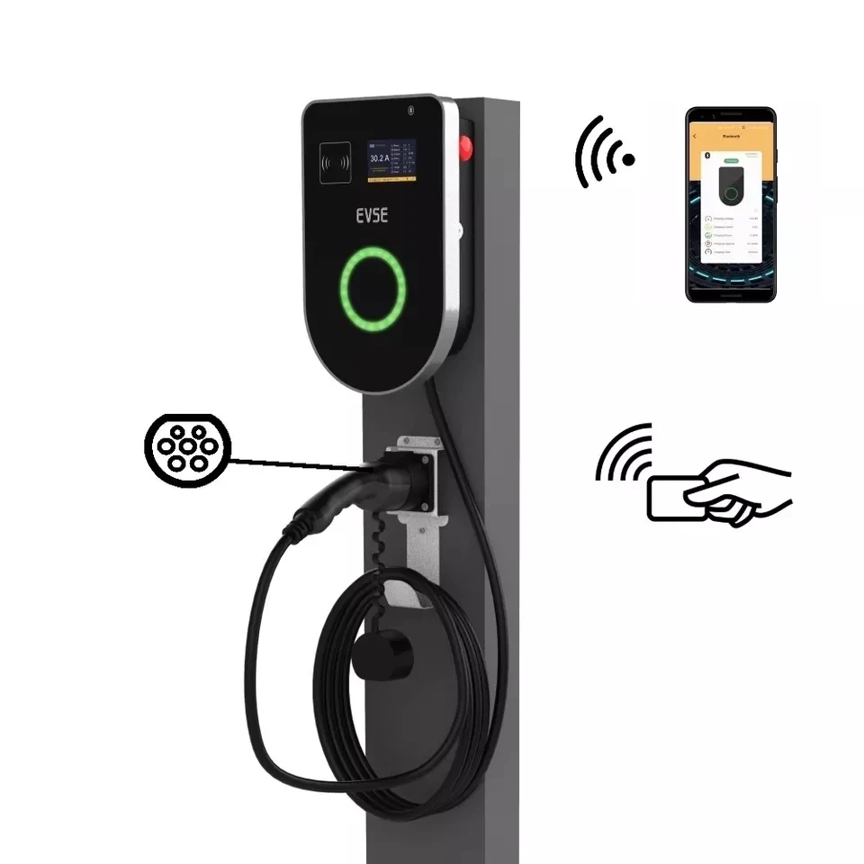 22Kw Wallbox Type 2 Ocpp Rfid - EV Charger OCPP Type 2 Charge