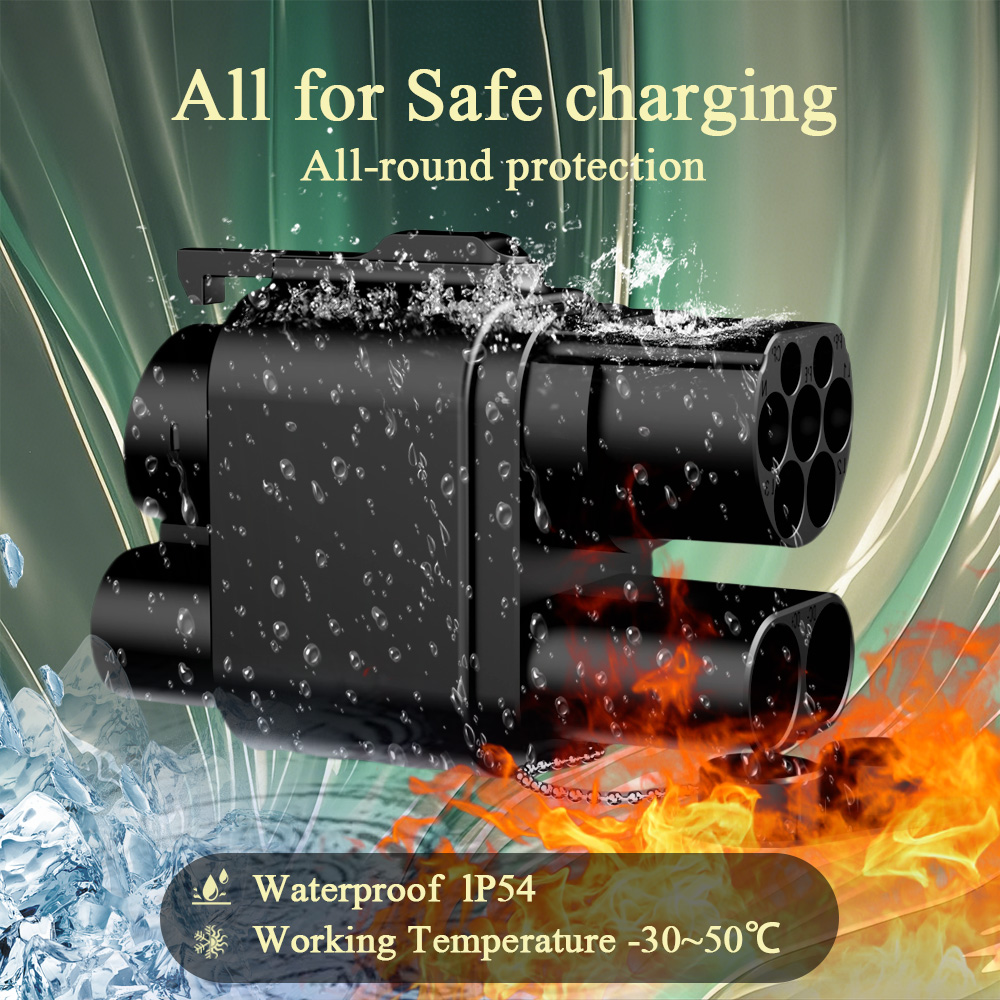 Kolanky 250KW DC+AC From CCS2  - Ccs2 To Ccs1 Fast Charge Adapter 250Kw 评论和价格