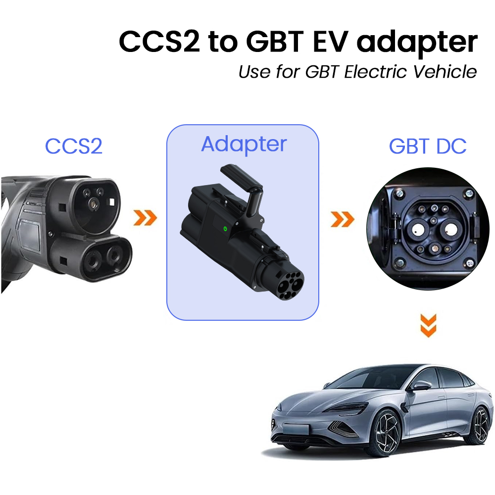 CCS2 to GB/T EV Converter Adap - Gb/T To Ccs2 200A Fast Charging Adapter 评论和价格