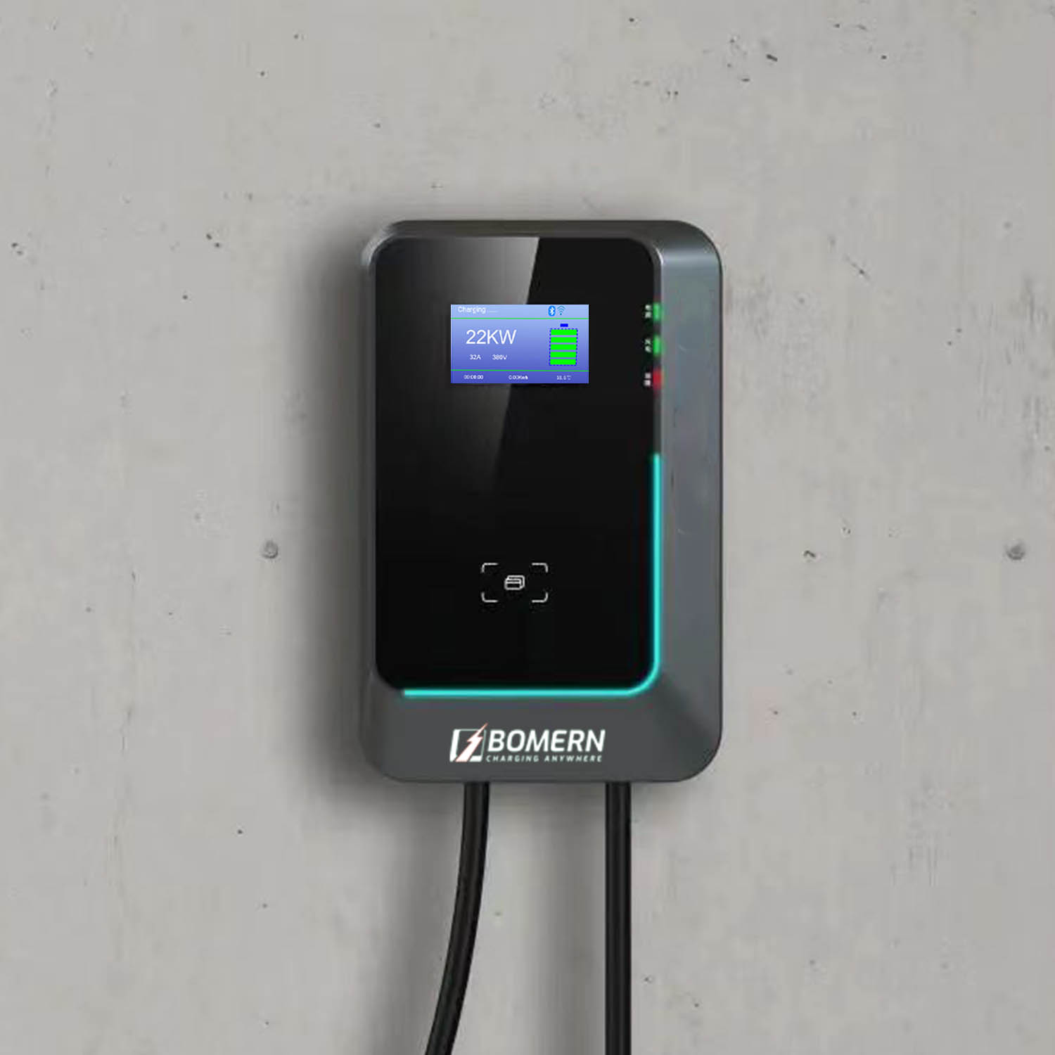 2025 Hot Sale 7kw/11kw/22kw AC - 22Kw Wallbox Type 2 Ocpp Rfid 评论和价格